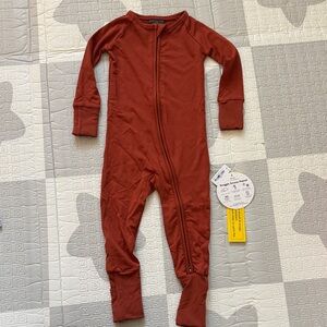 Little Sleepies Rust Kids One Piece